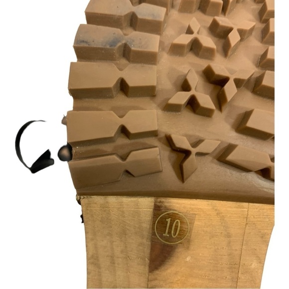 Steve madden Ocala Platform Wooden Sandals Black Size 10 - Picture 10 of 11